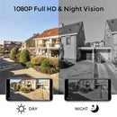 Eco4life Indoor & Outdoor Security IP Camera Bundle W/ Video Doorbell Camera