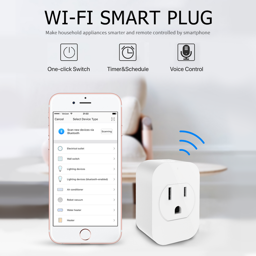 eco4life SmartHome WiFi Outdoor Dual Plug