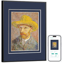 13.3-Inch WiFi E-Ink Art Photo Frame – Smart Epaper Digital Display with App Control, Cloud Sync, No Glare, No Light Pollution, Ultra-Low Power, Ideal for Home & Office Decor (Navy)
