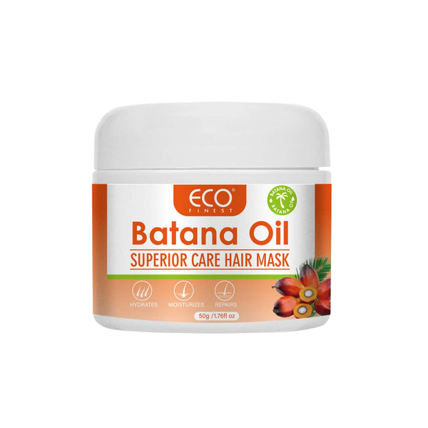 Batana Oil Hair Mask, Deep Repair for Damaged Hair from Hot Tools & Dyeing, 50g /1.76fl oz