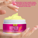 Keratin Hair Mask, Deep Nourishment for Dry, Curly, and Color-Treated Hair, 50g /1.76fl oz