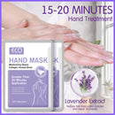 Hand Mask, Collagen-Infused Moisturizing Gloves for Smooth, Soft Hands, 18g x 3 Pairs