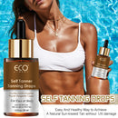 Self Tanner Tanning Drops, Natural Sun-Kissed Tan without UV Damage, 30ml/1.0 fl.oz