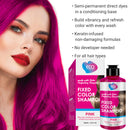 Fixed Color Shampoo, Color-Protecting & Vibrant Hair, Keratin-Infused, No Developer Needed, 300ml/10 Fl.Oz