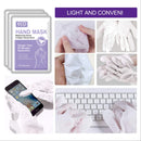 Hand Mask, Collagen-Infused Moisturizing Gloves for Smooth, Soft Hands, 18g x 3 Pairs