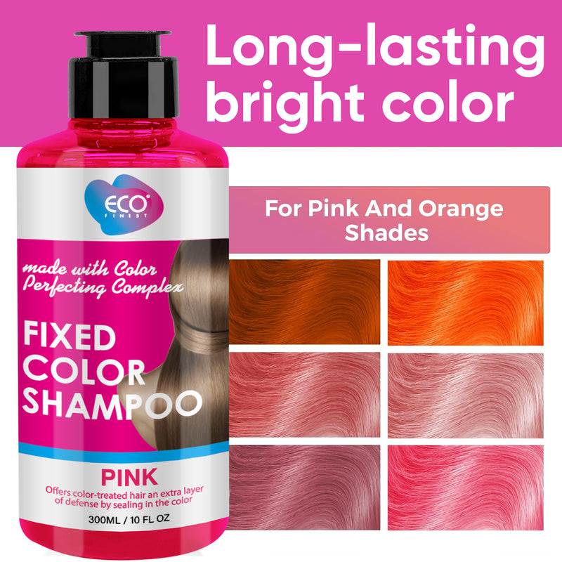 Fixed Color Shampoo, Color-Protecting & Vibrant Hair, Keratin-Infused, No Developer Needed, 300ml/10 Fl.Oz