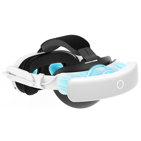 Sonicgrace S3 Pro Battery Head Strap for Meta Quest 3 and Quest 3S, 20W Fast Charging with Magnetic Battery Pack, Comfort VR Headset Strap Replacement Accessories