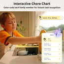 21.5'' Digital Calendar & Chore Chart - Smart Interactive Display for Family Schedules