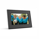 7 Inch WiFi Digital Picture Frame with App Control, 1024x600 IPS Display, 256GB extra SD card Storage Support (not include), Easy Photo Sharing Frame for Family, Parents & Gifts