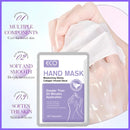 Hand Mask, Collagen-Infused Moisturizing Gloves for Smooth, Soft Hands, 18g x 3 Pairs