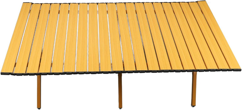 Roll Top Outdoor Portable Table