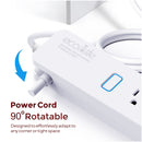 Smart Wi-Fi Surge Protect Power Strip with 65W Fast Charge Station, 4 Smart Outlets, 2 USB-C and 1 USB-A Fast Charging ports - C380N