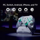 Sonicgrace Wireless Gaming Controller with RGB Light & Charging Dock, compatible with Steamdeck, Nintendo Switch, PC, Android & iOS