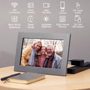 Eco4life Wifi Digital Frame, 7" & 10" Digital Photo Frame, Metal &wood &plastic Photo Frame