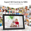 10.1" Digital Photo Frame with Remote Control, Plug and Play, Ideal Gift for Family & Friends-SDPF10S-1
