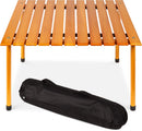 Folding Indoor/Outdoor All Purpose Portable Wooden Table for Picnics, Camping Beach, Tailgating, Patio, Kitchen, Living Room