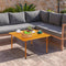 Folding Indoor/Outdoor All Purpose Portable Wooden Table for Picnics, Camping Beach, Tailgating, Patio, Kitchen, Living Room