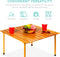 Folding Indoor/Outdoor All Purpose Portable Wooden Table for Picnics, Camping Beach, Tailgating, Patio, Kitchen, Living Room