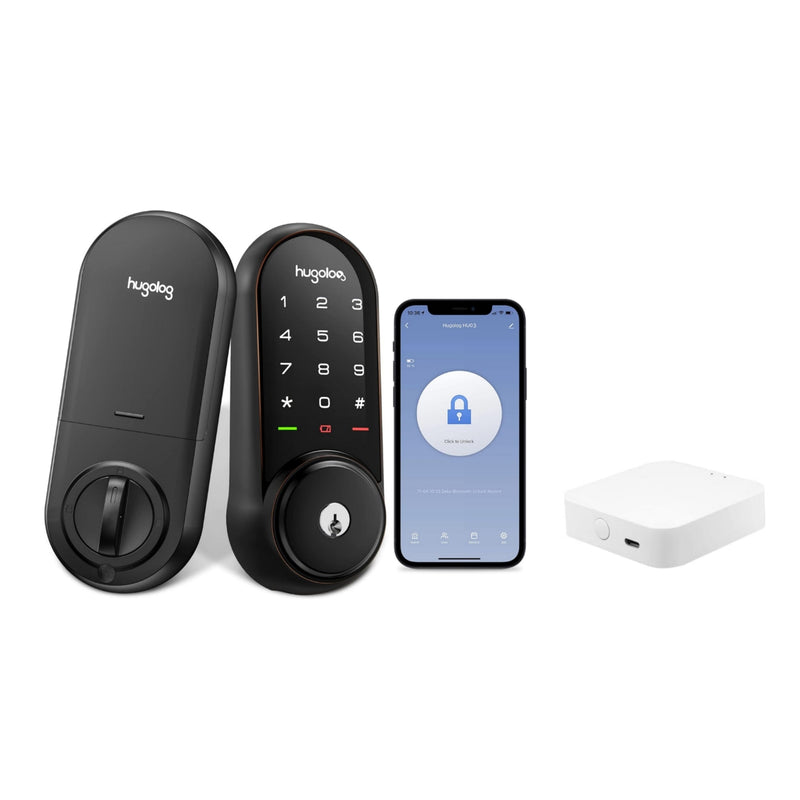 Hugalog Lock Hugolog Keypad Smart Lock with Gateway – SONICGRACE
