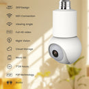 Smart Wi-Fi 2K/4MP PTZ Light Bulb Security Camera - SC-RIPC-2006