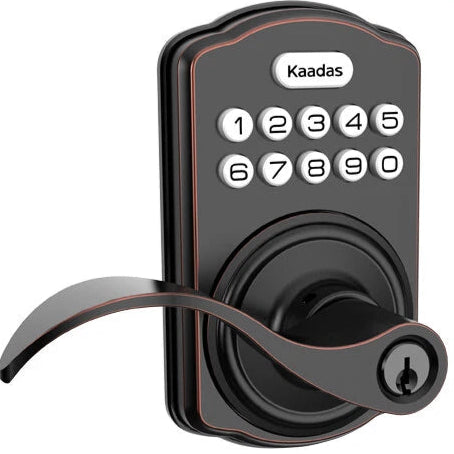 Kaadas KS04 Lever Lock with Key and Keypad - Choose Color