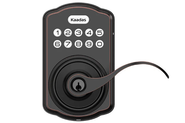 Kaadas KS04 Lever Lock with Key and Keypad - Choose Color