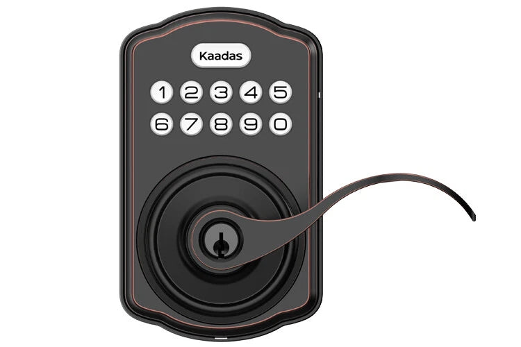 Kaadas KS04 Lever Lock with Key and Keypad - Choose Color