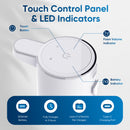 Automatic Liquid Soap Dispenser Touchless – 400ml Hand Soap Liquid Dispenser for Bathroom & Kitchen, Wall Mount or Countertop, 4 Adjustable Foam Levels, Rechargeable, IPX5 Waterproof