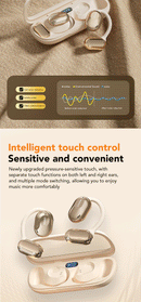 MINISO M61 Open Ear Wireless Headphones OWS Bluetooth 5.4 Earphones Intelligent Touch Control Sport Waterproof Headsets Stereo Earbuds