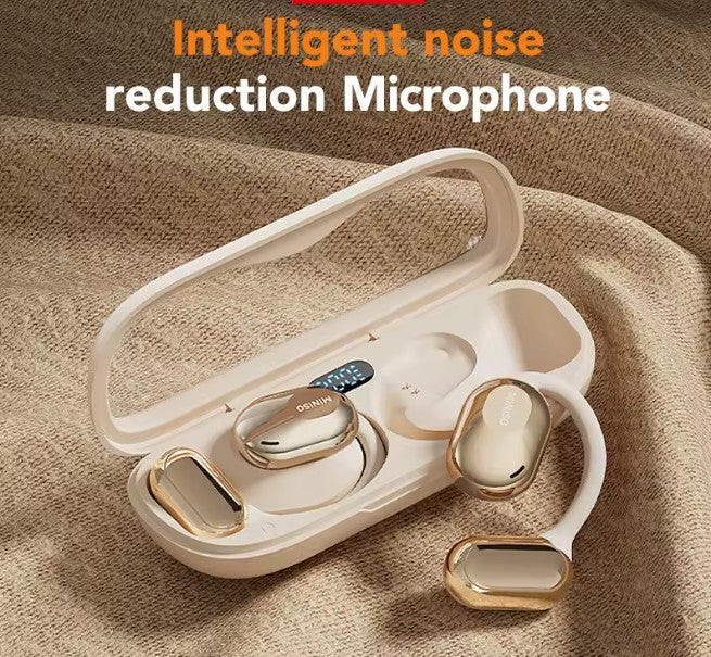 MINISO M61 Open Ear Wireless Headphones OWS Bluetooth 5.4 Earphones Intelligent Touch Control Sport Waterproof Headsets Stereo Earbuds