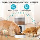 eco4life WiFi Smart Pet Feeder (6L) with Stainless Steel Food Bowl - SC-PF200