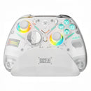 Sonicgrace Wireless Gaming Controller with RGB Light & Charging Dock, compatible with Steamdeck, Nintendo Switch, PC, Android & iOS