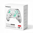 Sonicgrace Wireless Gaming Controller with RGB Light & Charging Dock, compatible with Steamdeck, Nintendo Switch, PC, Android & iOS