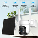 S1 Smart 4G LTE Cellular Solar Powered Security  Camera
