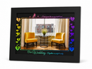 Eco4life WiFi RGB Lighting Digital Photo Frame for Couples – 10.1" HD Touch Screen Frame with App Photo & Video Sharing, Romantic Gift for Love, Anniversary & Wedding- CPF1056L