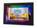 Eco4life Business Gifts 10.1" Smart WiFi Digital Photo Frame with RGB Lighting, 16GB Built-in Storage, Instant Photo & Video Sharing -CPF1056-Biz