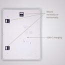 Reflection Frame 13.3in ePaper Display Cordless e-ink Digital Photo Art Frame