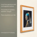 13.3in ePaper Display Cordless e-ink Digital Photo Art Frame