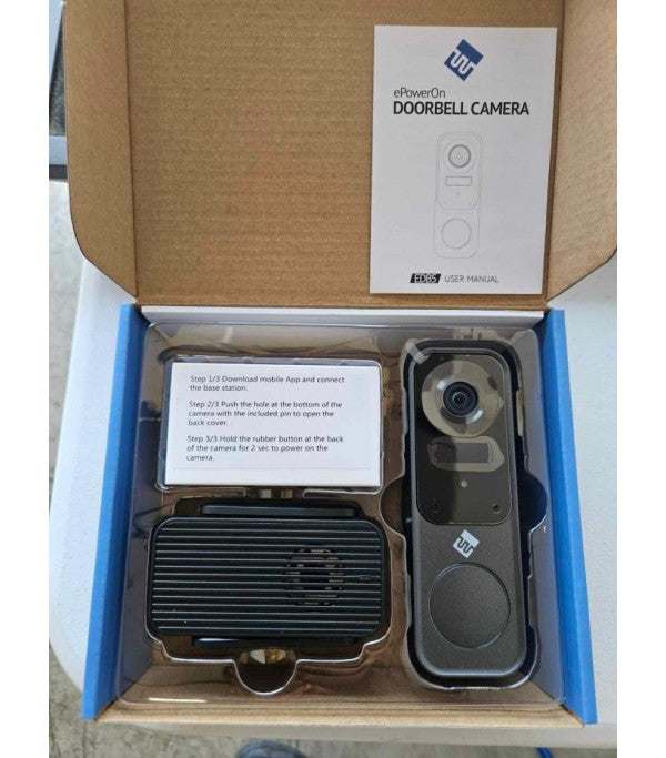 ePowerOn EDB5 Wireless Smart Video Doorbell Camera