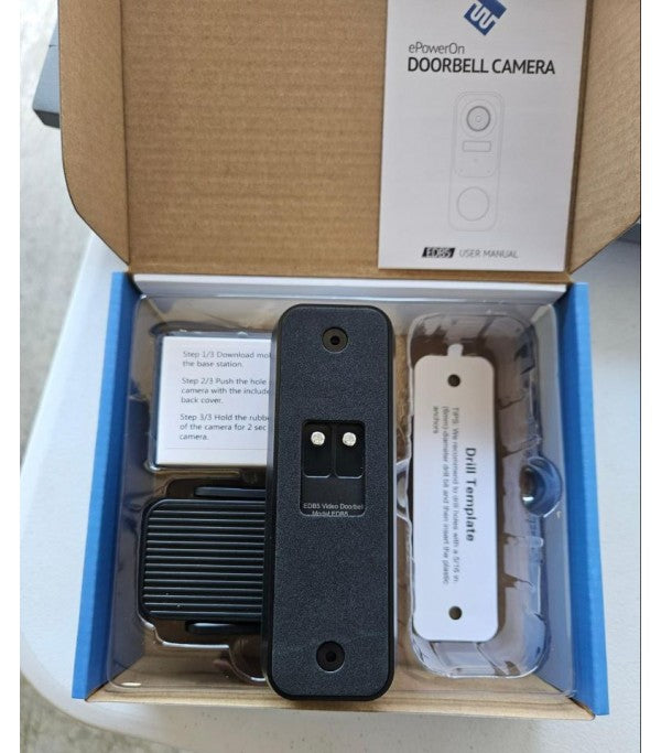 ePowerOn EDB5 Wireless Smart Video Doorbell Camera