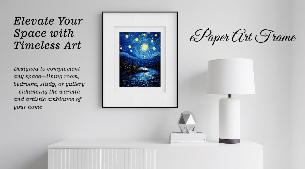 eink, photo frame, art