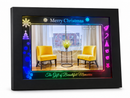 Eco4life Christmas Gifts 10.1" Smart WiFi Digital Photo Frame with RGB Lighting, 16GB Built-in Storage, Instant Photo & Video Sharing - CPF1056Xmas
