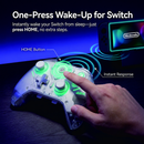 Sonicgrace Wireless Gaming Controller with RGB Light & Charging Dock, compatible with Steamdeck, Nintendo Switch, PC, Android & iOS