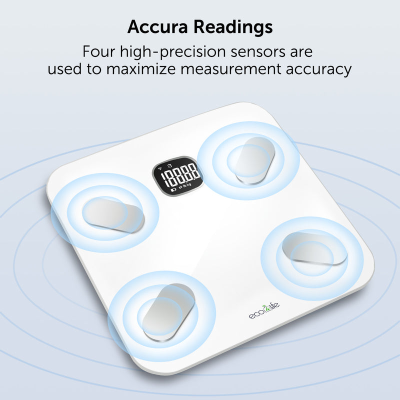High Precision Smart BMI Body Fat Scales Touch Control Digital