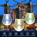 Smart Outdoor Patio Lights – 48FT string length , 15 Smart RGB LED bulbs - LBS800