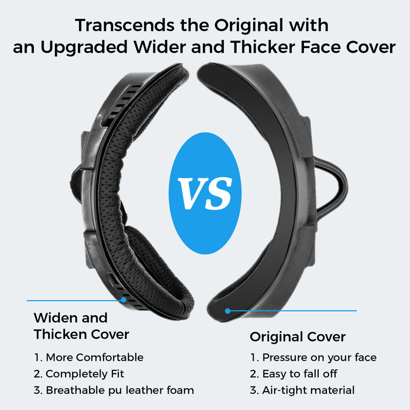 KIWI design Interface Faciale Protection (5 en 1) Compatible avec Quest 2 Accessoire (Contenant KIWI design Interface Faciale Protection (5 en 1) Compatible avec Quest 2 Accessoire (Contenant