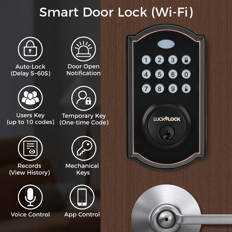 Luck&Lock Smart WiFi Door Lock