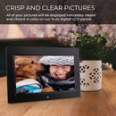 10.1” Digital Photo Frame with Remote Control (NOT WIFI) - SDPF10S